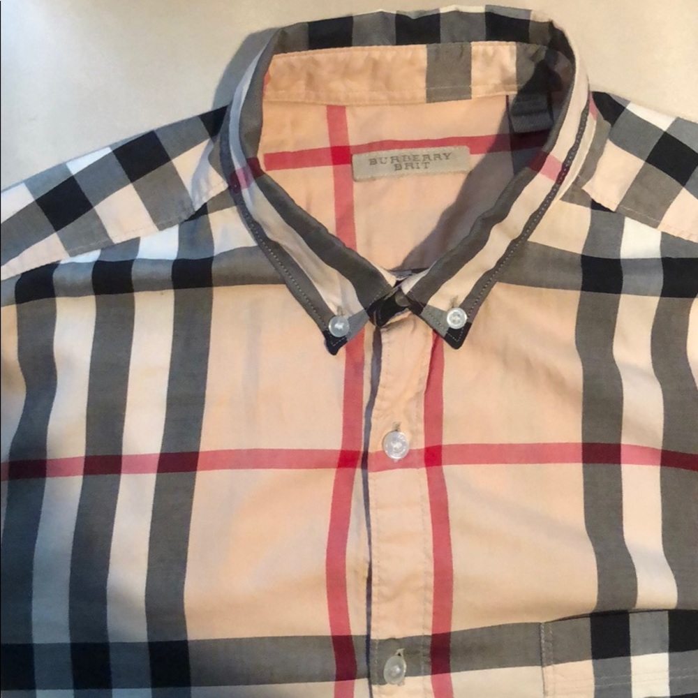 Burberry button down size S